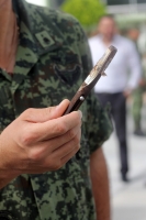 Miércoles 26 de julio del 2017. Tuxtla Gutiérrez. Autoridades castrenses de Chiapas y Tabasco en las instalaciones del 20 Batallón de Infantería dan inicio a la ceremonia de destrucción de armamento decomisado en diferentes operativos judiciales en el sur