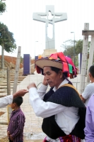 Domingo 27 de noviembre. Sibaniljá Pocolum le da vida al Cristo de Copoya.