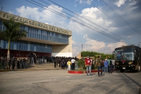 20210518. Tuxtla G. Continúan los operativos policiacos en contra de las protestas estudiantiles en Chiapas