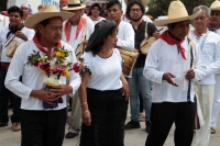 Lunes 25 de febrero del 2019. Tuxtla Gutiérrez. La comunidad Zoque despide al maestro Leopoldo Gallegos este mediodía antes de trasladar sus restos al panteón municipal de la ciudad.