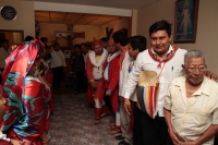 Lunes 25 de febrero del 2019. Tuxtla Gutiérrez. La comunidad Zoque despide al maestro Leopoldo Gallegos este mediodía antes de trasladar sus restos al panteón municipal de la ciudad.