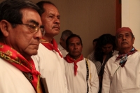 Lunes 25 de febrero del 2019. Tuxtla Gutiérrez. La comunidad Zoque despide al maestro Leopoldo Gallegos este mediodía antes de trasladar sus restos al panteón municipal de la ciudad.