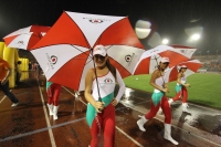Viernes 30 de septiembre. Las animadoras de los Jaguares.
