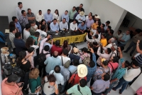 Miércoles 21 de febrero del 2018. Tuxtla Gutiérrez. El PRD en Chiapas afirma su interes para participar en la Gran Alianza por Chiapas junto con el Verde, PAN, Movimiento Ciudadano, Podemos Mover a  Chiapas y Chiapas Unido en las próximas elecciones pa