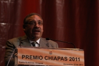 Jueves 22 de diciembre. Premio Chiapas 2011.
