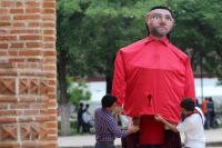 Miércoles 2 de agosto del 2017. Chiapa de Corzo. Las procesiones en honor a Santo Domingo recorren las calles de esta colonial ciudad durante los días previos a las fiestas patronales