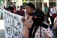 Martes 6 de noviembre del 2018. Tuxtla Gutiérrez. Continúan las protestas del magisterio chiapaneco este medio dí­a en la Avenida Central.