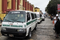 Viernes 9 de septiembre. Protestan Auto transportistas coletos.