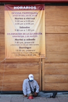 Domingo 2 de agosto del 2020. Tuxtla Gutiérrez. Menos de 50 personas avisten a la primera misa realizada durante la pandemia del #Covid en la Iglesia de Guadalupe, esta mañana en capital del estado de #Chiapas