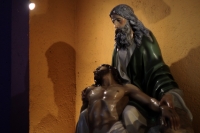 Domingo 2 de agosto del 2020. Tuxtla Gutiérrez. Menos de 50 personas avisten a la primera misa realizada durante la pandemia del #Covid en la Iglesia de Guadalupe, esta mañana en capital del estado de #Chiapas