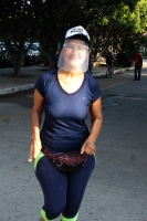 Domingo 2 de agosto del 2020. Tuxtla Gutiérrez. Los primeros deportistas llegan al parque Recreativo Caña Hueca en el primer día de actividades durante la pandemia del #Covid, esta mañana en capital del estado de #Chiapas