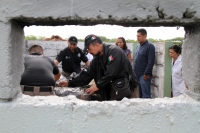 Viernes 31 de agosto del 2018. Berriozábal de Espinosa. Los enervantes decomisados durante varios operativos en el estado de Chiapas, son incinerados esta mañana por elementos del Ejército Mexicano y PGR en las instalaciones del 20 Batallón de Infante