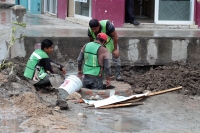 Domingo 2 de junio del 2019. Tuxtla Gutiérrez. Los trabajos del drenaje en la 15 oriente y primera norte