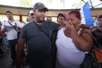 Doña Martha Leticia Palma Salgado de Honduras encuentra a su hijo Alan Enrique Palma madariaga, despues de 9 años de busqueda en la ciudad de Tapachula, Chiapas; esta familia de migrantes centroamericanos lograron este encuentro de gracias a los esfuerzos