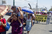 Viernes 1 de marzo del 2019. Tuxtla Gutiérrez. Aspectos de la marcha magisterial esta mañana donde los maestros protestan por la política educativa de AMLO y exigiendo la renuncia de la Secretaria de Educación en Chiapas.