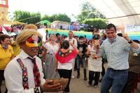Sábado 19 de agosto del 2017. Tuxtla Gutiérrez. La modesta economía local se ver reflejada durante la elaboración del pozol más grande del mundo en la Feria de San Roque.