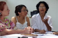 Jueves 9 de mayo del 2019. Tuxtla Gutiérrez. La Red por la Paridad Efectiva, en conferencia de prensa esta mañana, da a conocer las actividades que realizan en el cuarto aniversario de esta agrupación en Chiapas.