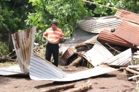 Lunes 1 de agosto. Al menos 250 viviendas fueron afectadas por las torrenciales lluvias que se registraron la noche de ayer en el municipio de Tapachula, Chiapas. En el albergue se encuentra 26 familias que perdieron todo al ser sorprendidos por las aguas