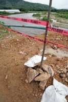 Martes 28 de junio. La obra de comunicaciones entre las ciudades de Villa Corzo y La Concordia permanece dañada a pesar de los esfuerzos de inversión de los niveles de gobierno desde las afectaciones del huracán Matthew.  El puente Revolución Mexicana man