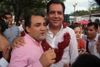 Miércoles 27de junio del 2018. Chiapa de Corzo. Roberto Albores Gleason, candidato del PRI-NA cierra sus actividades proselitistas para buscar la gubernatura del estado de Chiapas esta tarde en la colonial ciudad del rio Grijalva.