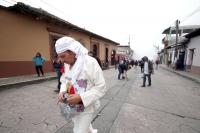 Martes 1 de diciembre del 2020. San Cristóbal de las Casas. Rompimiento de Cuetes en la Iglesia de Guadalupe
