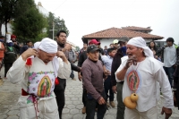 Martes 1 de diciembre del 2020. San Cristóbal de las Casas. Rompimiento de Cuetes en la Iglesia de Guadalupe