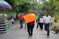 Jueves 23 de noviembre del 2017. Tuxtla Gutiérrez. Trabajadores del Hospital Gómez Maza protestan enérgicamente en tomando las instalaciones de las oficinas centrales del sector Salud en Chiapas.