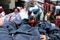 Viernes 30 de agosto del 2019. San Cristóbal de las Casas. Qué Panzudos. Los personajes que satirizan y ríen durante las procesiones patronales en las calles de San Cristóbal de las Casas durante las celebraciones patronales del Barrio de San Ramón.
