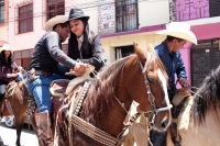Viernes 30 de agosto del 2019. San Cristóbal de las Casas. Qué Panzudos. Los personajes que satirizan y ríen durante las procesiones patronales en las calles de San Cristóbal de las Casas durante las celebraciones patronales del Barrio de San Ramón.
