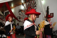 Viernes 17 de agosto del 2018. Tuxtla Gutiérrez. La Danza de San Roque o Jatararoque Etzé. La comunidad zoque lleva a cabo el recorrido del Baile de los cuatro Patrones de la ciudad San Jacinto, Santo Domingo, San Bartolomé y San Roque durante las fest