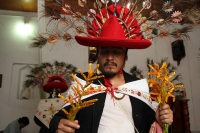 Viernes 17 de agosto del 2018. Tuxtla Gutiérrez. La Danza de San Roque o Jatararoque Etzé. La comunidad zoque lleva a cabo el recorrido del Baile de los cuatro Patrones de la ciudad San Jacinto, Santo Domingo, San Bartolomé y San Roque durante las fest