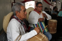 Viernes 17 de agosto del 2018. Tuxtla Gutiérrez. La Danza de San Roque o Jatararoque Etzé. La comunidad zoque lleva a cabo el recorrido del Baile de los cuatro Patrones de la ciudad San Jacinto, Santo Domingo, San Bartolomé y San Roque durante las fest