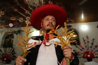 Viernes 17 de agosto del 2018. Tuxtla Gutiérrez. La Danza de San Roque o Jatararoque Etzé. La comunidad zoque lleva a cabo el recorrido del Baile de los cuatro Patrones de la ciudad San Jacinto, Santo Domingo, San Bartolomé y San Roque durante las fest