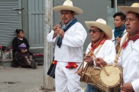 Sábado 16 de noviembre del 2019. Tuxtla Gutiérrez. Los músicos tradicionalistas de la comunidad Zoque se reúnen para la conmemoración de Santa Cecilia
