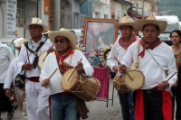 Sábado 16 de noviembre del 2019. Tuxtla Gutiérrez. Los músicos tradicionalistas de la comunidad Zoque se reúnen para la conmemoración de Santa Cecilia