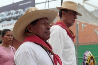 Sábado 16 de noviembre del 2019. Tuxtla Gutiérrez. Los músicos tradicionalistas de la comunidad Zoque se reúnen para la conmemoración de Santa Cecilia