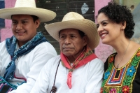 Sábado 16 de noviembre del 2019. Tuxtla Gutiérrez. Los músicos tradicionalistas de la comunidad Zoque se reúnen para la conmemoración de Santa Cecilia