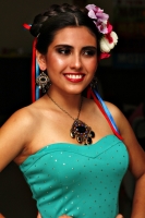 Miércoles 10 de septiembre del 2014. Tuxtla Gutiérrez. Presentación de las bellas modelos durante la pasarela de modas (Cristian Lay) esta tarde en un conocido hotel del poniente de la ciudad.