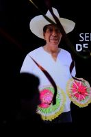 Jueves 26 de enero del 2017. Tuxtla Gutiérrez. Sergio de la Cruz, cronista de la comunidad indígena Zoque y maestro ramilletero presenta esta noche su conferencia De Herencia Zoque en el parque Santo Domingo