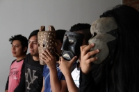 Miércoles 13 de marzo del 2019. Tuxtla Gutiérrez. La Sexta Vocal, grupo de Ska zoque se prepara para participar este domingo 17 en el Festival Iberoamericano de Cultura Musical  Vive latino 2019