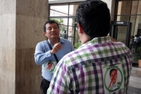 Miércoles 21 de junio del 2017. Tuxtla Gutiérrez. Bautista Ibarias continua su defensa en contra de la embestida legal de la Diputada Olvera.