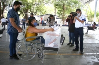 20210504. Tuxtla G. Simulacro de elección electoral y medidas sanitarias Covid