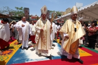 El Nuncio Christopher Pierre en San Marcos.