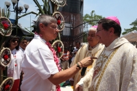 El Nuncio Christopher Pierre en San Marcos.