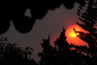 Martes 9 de mayo del 2017. Tuxtla Gutiérrez. Las altas temperaturas en el sureste de México nos obsequian estos atardeceres mientras que las autoridades de Protección Civil alertan a la población por la cercanía de fenómenos meteorológicos que podrían pro