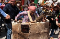 Domingo 3 de junio del 2108. Suchiapa. La danza del Calalá es interpretada durante esta semana en esta comunidad de la depresión central de Chiapas, en donde los danzantes realizan intrincados pasos de baile alternados con la ritualidad prehispánica de