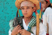 Domingo 3 de junio del 2108. Suchiapa. La danza del Calalá es interpretada durante esta semana en esta comunidad de la depresión central de Chiapas, en donde los danzantes realizan intrincados pasos de baile alternados con la ritualidad prehispánica de