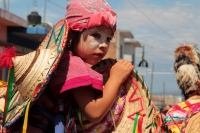 Domingo 3 de junio del 2108. Suchiapa. La danza del Calalá es interpretada durante esta semana en esta comunidad de la depresión central de Chiapas, en donde los danzantes realizan intrincados pasos de baile alternados con la ritualidad prehispánica de