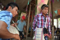 20210430. Suchiapa. La Hoja de la Espadaña es traída en hombros durante días para ser utilizada de manera ritual en las festividades de esta comunidad de la depresión central de Chiapas