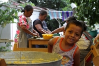 Domindo 13 de ocutbre del 2019. Tuxtla Gutiérrez. Durante los preparativos para la bajada de las Vírgenes de Copoya, cuenta de la Virgen del Rosario